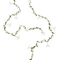 Floral String Lights, 10'