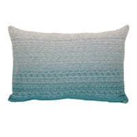 Ty Pennington Ombre Jacquard Striped Outdoor Throw Pillow, 14x20