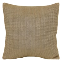 Ty Pennington Raffia Textured Square Outdoor Throw Pillow, 18"