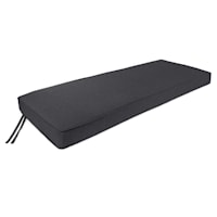 Crosby St. Sorvino Ash Premium Outdoor Bench Cushion