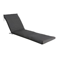 Crosby St. Sorvino Ash Premium Outdoor Chaise Lounge Cushion