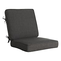 Crosby St. 2-Piece Sorvino Ash Premium Outdoor Deep Seat Cushion