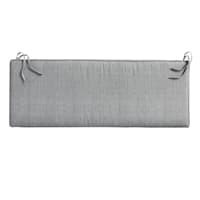 Tahiti Silver Outdoor Bench Cushion
