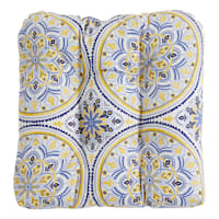 Castille Multicolor Outdoor Wicker Seat Cushion