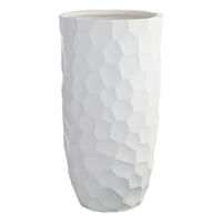 Elena Cream Concrete Outdoor Planter, Large