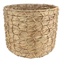 Found & Fable Kai Round X Weave Tall Storage Basket, Large