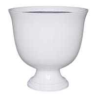 Providence White Emilia Urn Outdoor Planter, Large