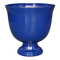 Providence Navy Blue Emilia Urn Outdoor Planter, Large