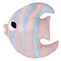 Tiny Dreamers Plush Friendly Fish Throw Pillow, 15.7"