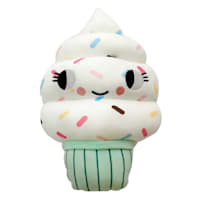 Tiny Dreamers Plush Ice Cream Swirl Throw Pillow, 12x5
