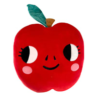 Tiny Dreamers Plush Apple Throw Pillow, 14"