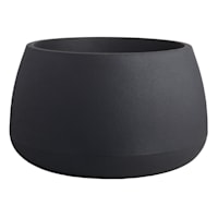 Japi Black Bios Outdoor Planter, Large