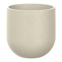 Japi Sandstone Rustic Cask Outdoor Planter, Large