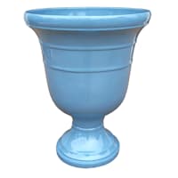 Providence Light Blue Florian Urn Outdoor Planter, Large