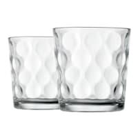Set of 4 HE Eclipse Double Old Fashioned Glasses, 13oz