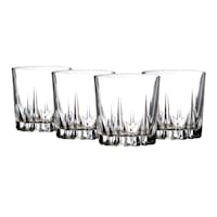 Set of 4 He Grand Diaman Double Old Fashioned Glasses, 13oz