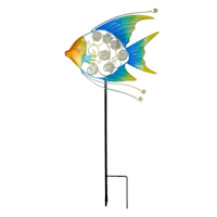 Tropical Fish Decorative Metal Yard Stake