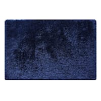 (C196) Eve Blue Shag Area Rug, 4x7