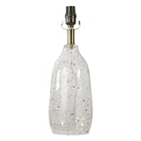 Honeybloom Clear Bubble Glass Small Lamp Base, 16"