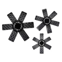 3-Piece Trivets, Black