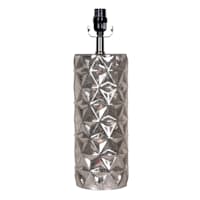 Tracey Boyd Metallic Glass Textured Lamp Base, 18.5"