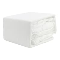 3-Piece White Jersey Sheet Set, Twin XL