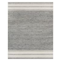 (A499) Ty Pennington Thornton Grey Woven Area Rug, 8x10