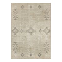 (B857) Honeybloom Astrid Printed Washable Area Rug, 8x10