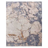 (A505) Laila Ali Darbrooke Multicolor Abstract Woven Area Rug, 7x10