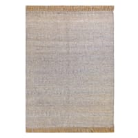 (B855) Found & Fable Element Natural Jute & Wool Woven Area Rug, 8x10