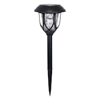 10-Lumen Solar Black Parisian Pathway Light