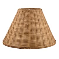 Honeybloom Natural Rattan Small Table Lamp Shade, 5x12x8