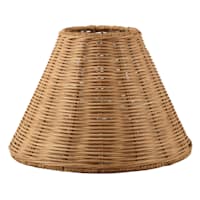 Honeybloom Natural Rattan Lamp Shade, 9.5x13.5