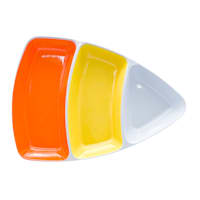 Halloween Candy Corn Melamine Serving Tray