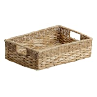Joan Water Hyacinth Under Bed Storage Basket, Medium
