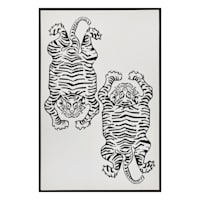 Found & Fable Tiger Wall Art, 24x36
