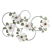 Providence Metal Floral Wall Decor, 38x24