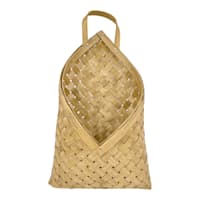 Honeybloom Bamboo Wall Basket, 8x14