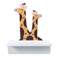 Tiny Dreamers Giraffe Wall Shelf, 12x15
