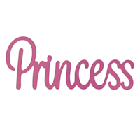 Tiny Dreamers Metal Princess Wall Decor, 10x24