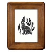 Crosby St. Walnut Wooden Picture Tabletop Frame, 5x7