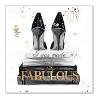 Fabulous Heels Canvas Wall Art, 20"