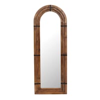Ty Pennington Wood Arch Leaner Mirror, 25x68