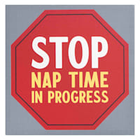Tiny Dreamers Nap Time Canvas Wall Art, 12"