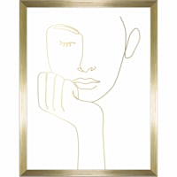 Glass Framed Portrait Print Wall Art, 12x16