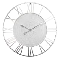 Found & Fable Metal Round Wall Clock, 24"