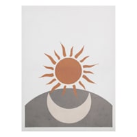 Sun & Moon Canvas Wall Art, 12x16