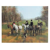 Providence Hunting Canvas Wall Art, 28x22