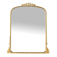 Providence Ornate Gold Metal Leaner Mirror, 50x60