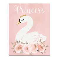 Tiny Dreamers Swan Princess Canvas Wall Art, 11x14
